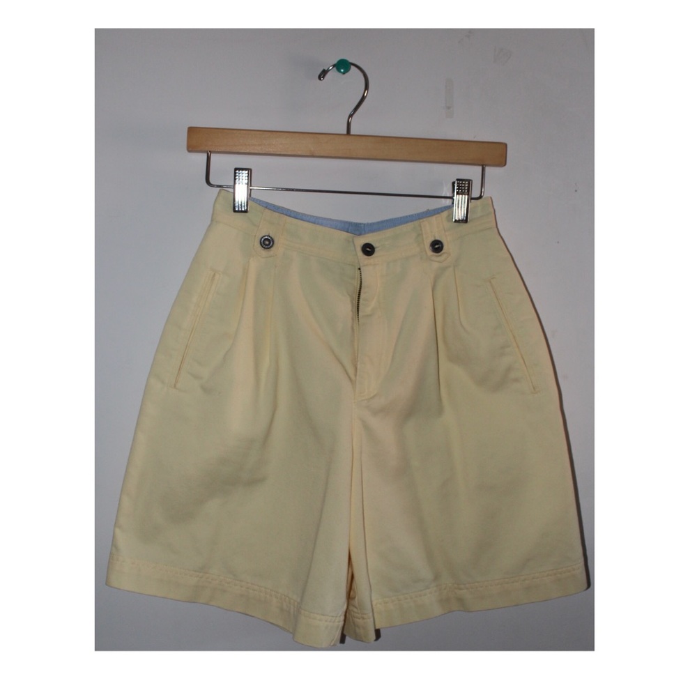 Yellow True Mom Shorts